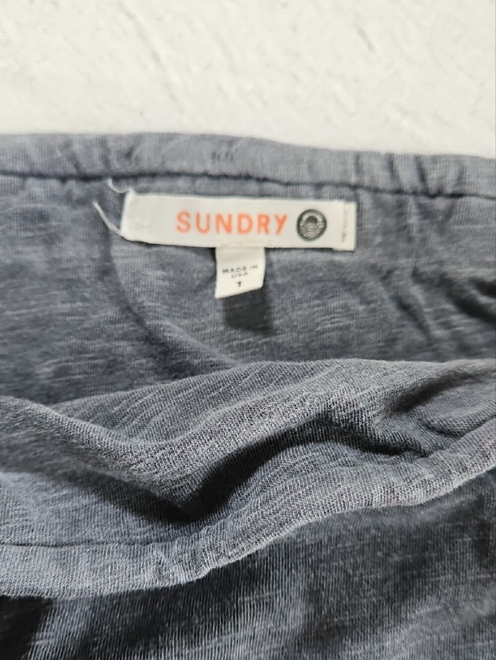 Sundry Charcoal Gray Ruched Tube Tank - Picture 2 of 4